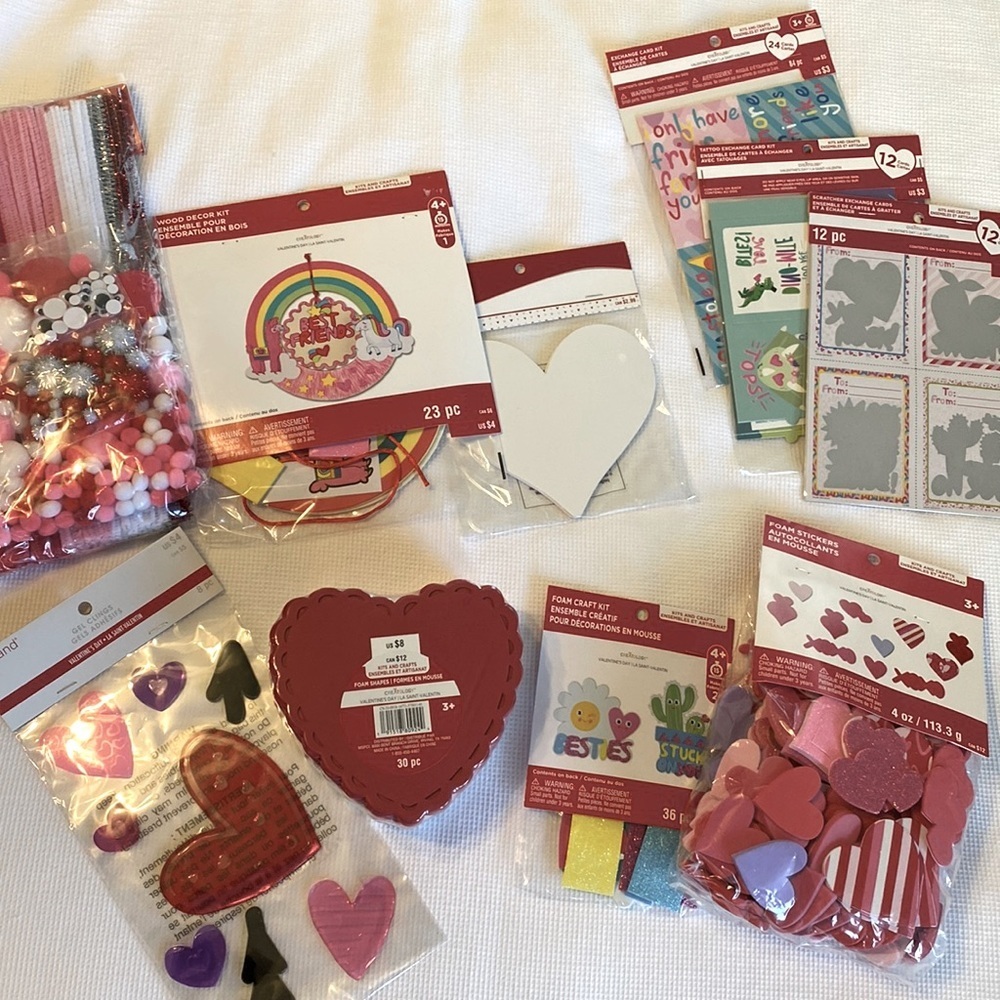 Creatology Valentines Kids Crafts 10 packages New
